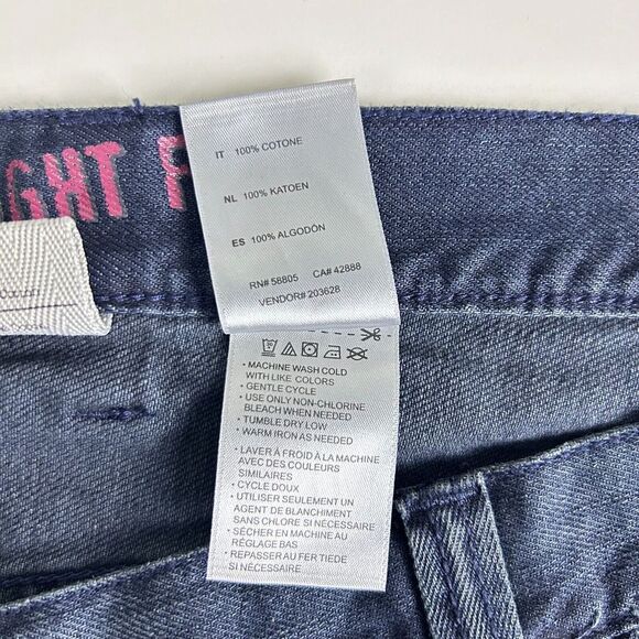 NWT True Nation Dark Wash Cotton Straight Fit Casual Denim‎ Jeans Size 48x28 - Picture 12 of 12